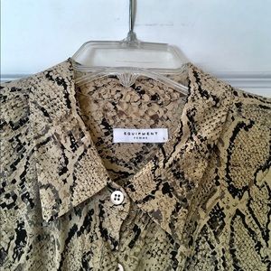 Equipment femme L silk blouse